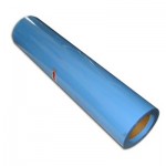 Decal PVC ép nhiệt mầu xanh da trời - P007